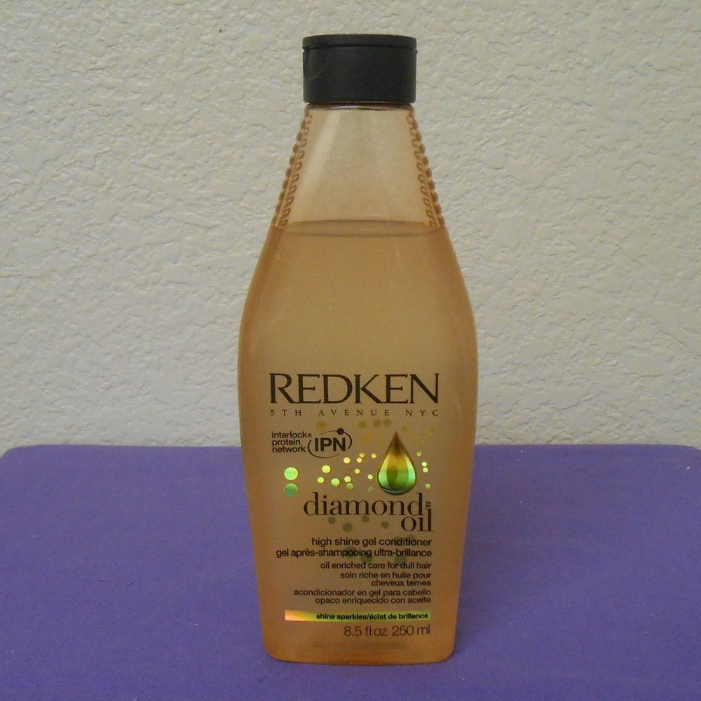 Redken Diamond Oil High Shine Gel Conditioner for Dull Hair 8.5 oz/250 ml New